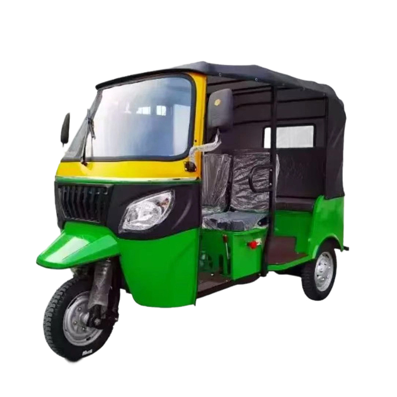 White and Green Tuk-Tuk
